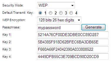 Encryption key generator